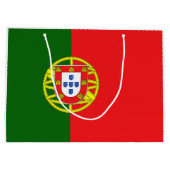 ポルトガル国旗 ラージペーパーバッグ (裏面)