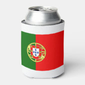 ポルトガル国旗 缶クーラー (缶正面)