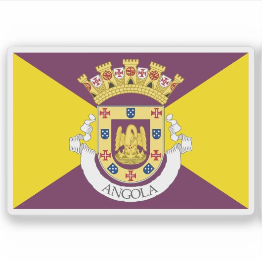 ポルトガル国旗（1932年） シール (正面)