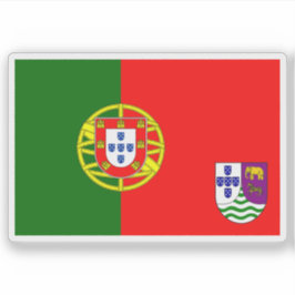 ポルトガル国旗（1965年） シール