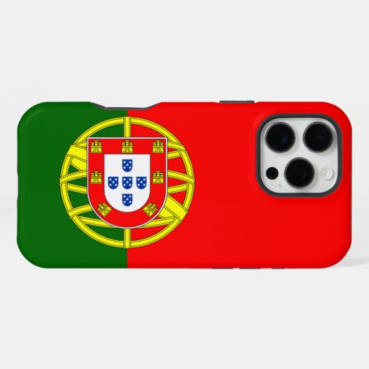 ポルトガル国旗 iPhoneケース (裏面横)