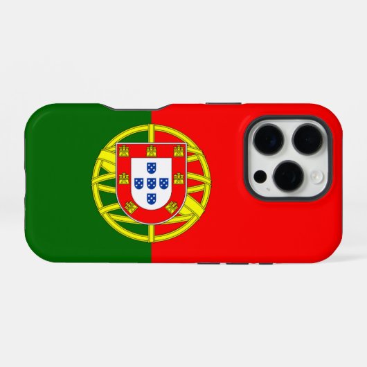 ポルトガル国旗 iPhoneケース (裏面横)