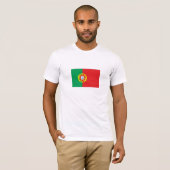 ポルトガル国旗 Tシャツ (正面フル)