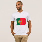 ポルトガル国旗 Tシャツ (正面フル)