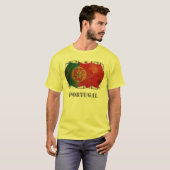 ポルトガル国旗 Tシャツ (正面フル)