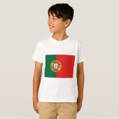 ポルトガル国旗 Tシャツ (正面フル)