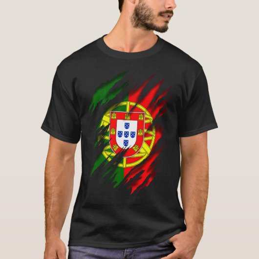 ポルトガル国旗 Tシャツ (正面)