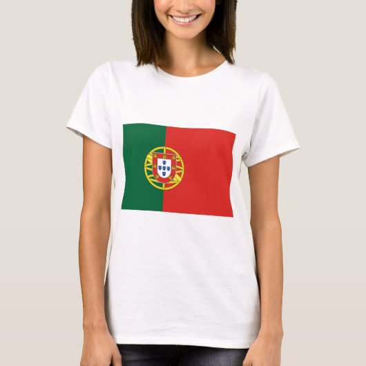 ポルトガル国旗 Tシャツ (正面)