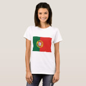 ポルトガル国旗 Tシャツ (正面フル)