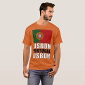ポルトガル国旗 Tシャツ (正面フル)
