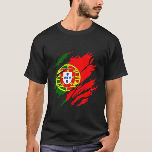 ポルトガル国旗 Tシャツ (正面)
