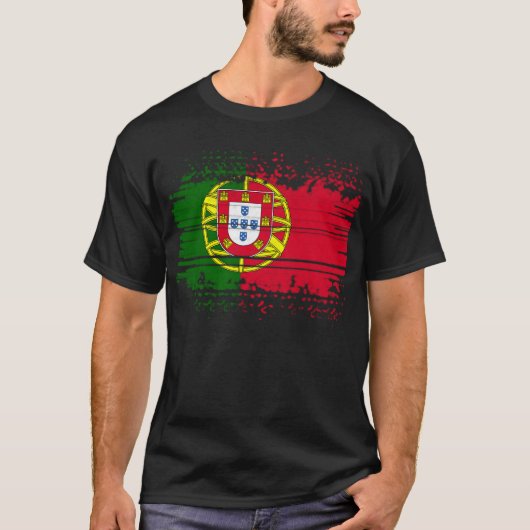 ポルトガル国旗 Tシャツ (正面)