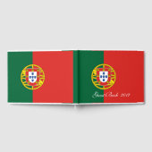 ポルトガル国旗Bandeira De Portugal ゲストブック (全面)