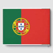 ポルトガル国旗Bandeira De Portugal ゲストブック (裏面)