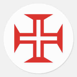 ポルトガル国軍旗のシンボル軍軍隊 ラウンドシール