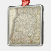 ポルトガル地図 メタルオーナメント (左)