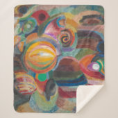 ポルトガル市場 | Sonia Dellaunay-Terk | シェルパブランケット (正面)