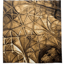 ポルトガル建築 シャワーカーテン