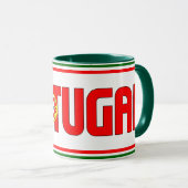 ポルトガル愛国的なコーヒーとのシピン マグカップ (正面右)