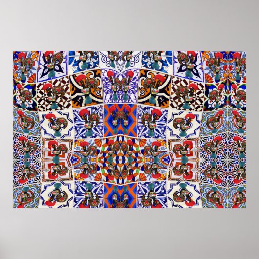 ポルトガル文化デザインポスター ポスター (正面)