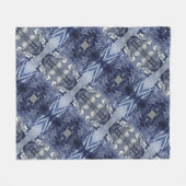 ポルトガル文化デザイン フリースブランケット (正面(横))