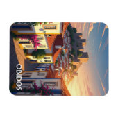 ポルトガル旅行 オビドス マグネット (横)