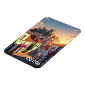 ポルトガル旅行 オビドス マグネット (左側)