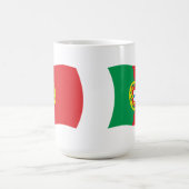 ポルトガル旗マグカップ コーヒーマグカップ (中央)