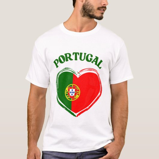 ポルトガル旗 Tシャツ (正面)