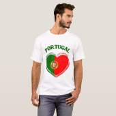 ポルトガル旗 Tシャツ (正面フル)