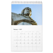 ポルトガル暦 カレンダー (2月 2027)