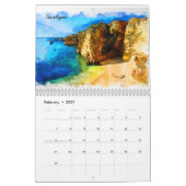 ポルトガル暦 カレンダー (2月 2027)