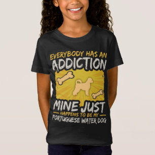 ポルトガル水犬のおもしろい犬の常習 Tシャツ
