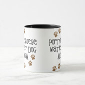 ポルトガル水犬のお母さん マグカップ (中央)