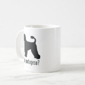 ポルトガル水犬 コーヒーマグカップ (正面左)