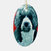 ポルトガル水犬 セラミックオーナメント (右)