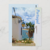 ポルトガル沿岸村からの挨拶 ポストカード (正面/裏面)