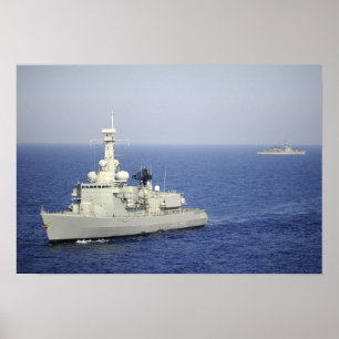 ポルトガル海軍フリゲート艦NRP Bartolomeu Dias ポスター