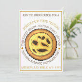 ポルトガル産エッグカスタードタルトパティシエフェスティバル 招待状 (スタンド正面)