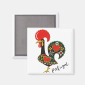 ポルトガル産オンドリ マグネット (正面/裏面)