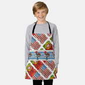 ポルトガル系アメリカ人 エプロン (着用した状態)