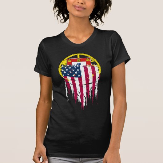 ポルトガル系アメリカ人 Tシャツ (正面)
