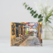 ポルトガル素晴らしナザレでの会話 ポストカード (スタンド正面)