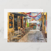 ポルトガル素晴らしナザレでの会話 ポストカード (正面/裏面)