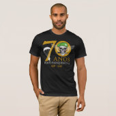 ポルトガル落下傘部隊70周年記念 Tシャツ (正面フル)
