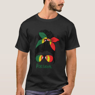 ポルトガル誇りを持ったポルトガル国旗 Tシャツ