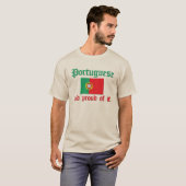ポルトガル誇りを持った語 Tシャツ (正面フル)