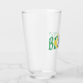 ポルトガル語でフラッグカラーのブラジル タンブラーグラス (右)