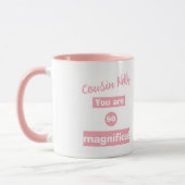 ポルトガル語のいとこ用のマグカップ マグカップ (左)