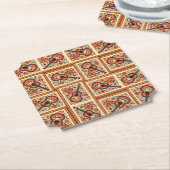 ポルトガル語のギター ペーパーコースター (アングル)